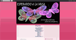 Desktop Screenshot of esperandoalamusa.blogspot.com