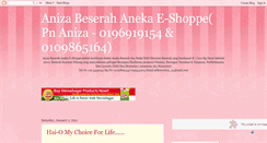 Desktop Screenshot of anizae-shoppe.blogspot.com