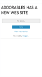 Mobile Screenshot of adoorables.blogspot.com