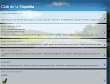 Tablet Screenshot of clubdelamajaditacaballlos.blogspot.com