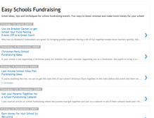 Tablet Screenshot of easyschoolsfundraising.blogspot.com