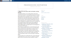 Desktop Screenshot of professionereporter.blogspot.com