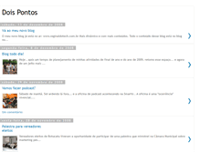 Tablet Screenshot of blogdoispontos.blogspot.com