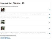 Tablet Screenshot of programamaiseducacao-es.blogspot.com