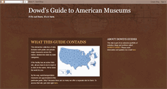 Desktop Screenshot of americanmuseumsguide.blogspot.com