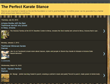 Tablet Screenshot of karate-stances.blogspot.com