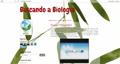 Desktop Screenshot of buscandoabiologia.blogspot.com