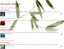 Tablet Screenshot of buscandoabiologia.blogspot.com