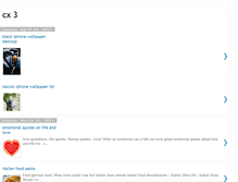 Tablet Screenshot of cx-3.blogspot.com