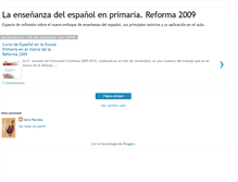 Tablet Screenshot of enzaespaolprimariareforma2009.blogspot.com