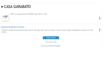 Tablet Screenshot of casagarabato.blogspot.com