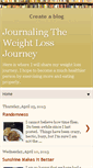 Mobile Screenshot of journalingtheweightlossjourney.blogspot.com