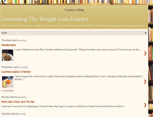 Tablet Screenshot of journalingtheweightlossjourney.blogspot.com