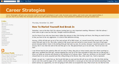 Desktop Screenshot of careerstrategies.blogspot.com