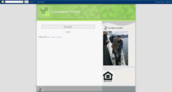 Desktop Screenshot of buyliquidatedhomes.blogspot.com