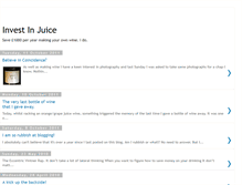 Tablet Screenshot of invest-in-juice.blogspot.com