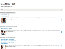Tablet Screenshot of infounik1001.blogspot.com