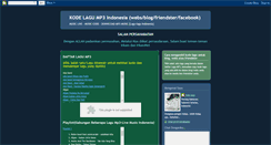 Desktop Screenshot of mk-kodelagu.blogspot.com