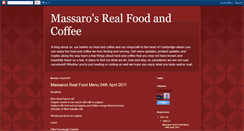 Desktop Screenshot of massaroscambridge.blogspot.com