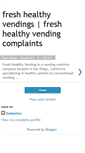 Mobile Screenshot of freshhealthyvendingmachinereview.blogspot.com