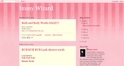 Desktop Screenshot of immywizard.blogspot.com