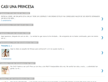 Tablet Screenshot of princesacombertidaensapo.blogspot.com