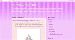 Desktop Screenshot of marita-martin.blogspot.com