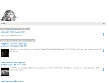 Tablet Screenshot of newsladygaganews.blogspot.com