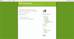 Desktop Screenshot of ninhodecorujas.blogspot.com
