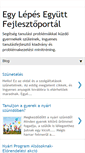 Mobile Screenshot of egylepesegyutt.blogspot.com