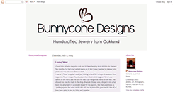 Desktop Screenshot of bunnyconedesign.blogspot.com