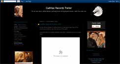Desktop Screenshot of cadillac-records--trailer.blogspot.com