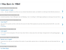 Tablet Screenshot of iwasbornin84.blogspot.com