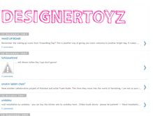 Tablet Screenshot of designertoyz.blogspot.com