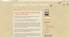 Desktop Screenshot of conspiracytheorywatch.blogspot.com