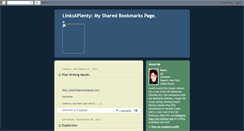 Desktop Screenshot of linksaplenty.blogspot.com