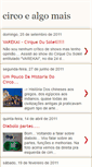 Mobile Screenshot of circoealgomais.blogspot.com