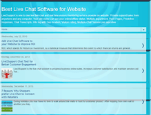Tablet Screenshot of live2support.blogspot.com