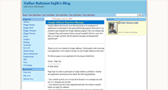 Desktop Screenshot of nrsajibblog.blogspot.com