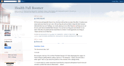 Desktop Screenshot of healthfullboomer.blogspot.com