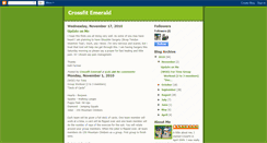 Desktop Screenshot of crossfitemerald.blogspot.com