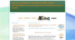 Desktop Screenshot of cheaptopaperplasticcups.blogspot.com