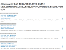 Tablet Screenshot of cheaptopaperplasticcups.blogspot.com