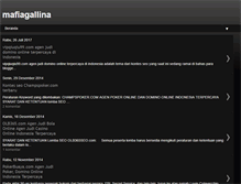 Tablet Screenshot of mafiagallina.blogspot.com