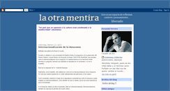 Desktop Screenshot of laotramentira.blogspot.com