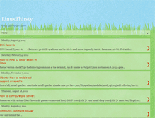 Tablet Screenshot of linuxthirsty.blogspot.com