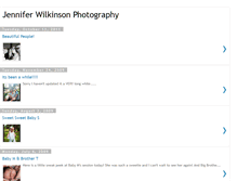 Tablet Screenshot of jenniferwilkinsonphotography.blogspot.com
