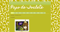 Desktop Screenshot of papodetoalete.blogspot.com