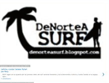 Tablet Screenshot of denorteasurf.blogspot.com