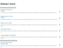 Tablet Screenshot of bidadariisland.blogspot.com